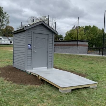 C-11 restroom at Haverhill High School