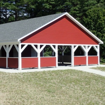 Kraine Meadow pavilion - front