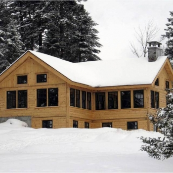 Gorman Chairback Lodge in winter