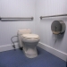 Foam-flush ADA approved restroom