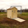 Clivus restroom at Cashman Field, Haverhill, MA