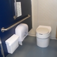 ADA waterless toilet at East Matunuck Beach