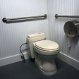 ADA foam-flush toilet at Town Beach, Charlestown